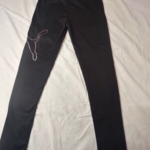 Black Puma Kids’ Leggings - Size XL (14/16) - New Without Tags